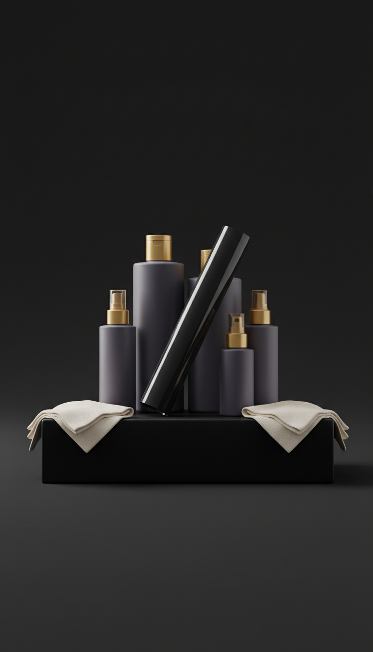 Branded Aftercare Kit With Microfiber Duo